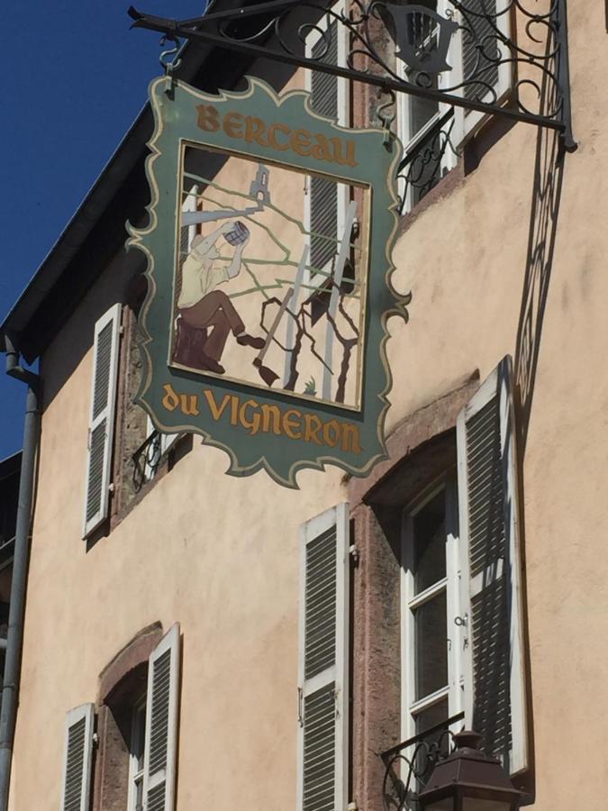 Hotel Berceau Du Vigneron Turckheim Bagian luar foto