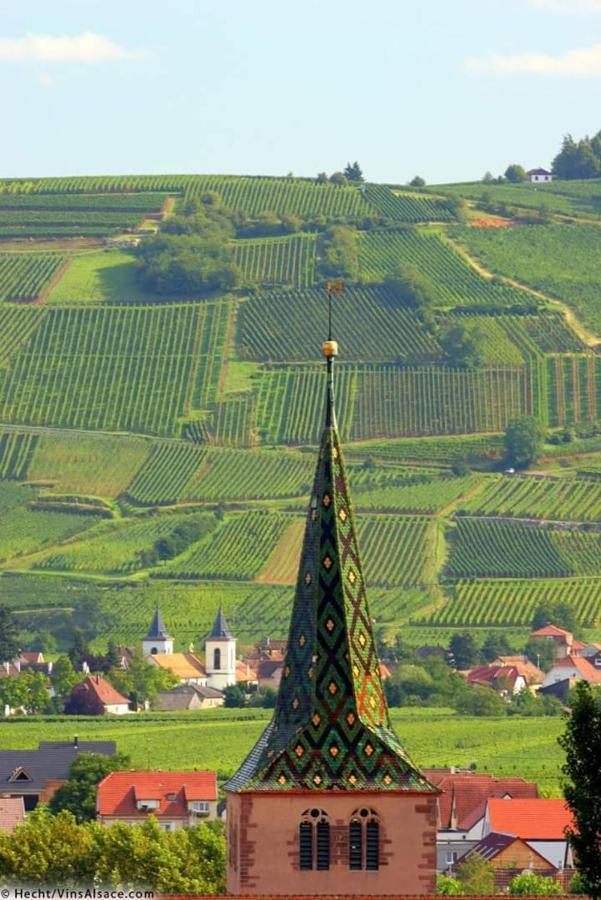 Hotel Berceau Du Vigneron Turckheim Bagian luar foto